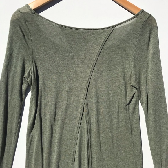 LANI CALIFORNIA green split back top - Picture 5 of 5